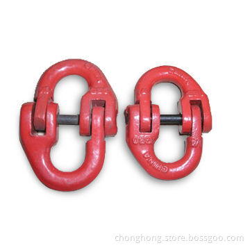 Gread 80 Connecting Link, Individually Proof Tested, Forged Alloy Steel Quenched and Tempered
